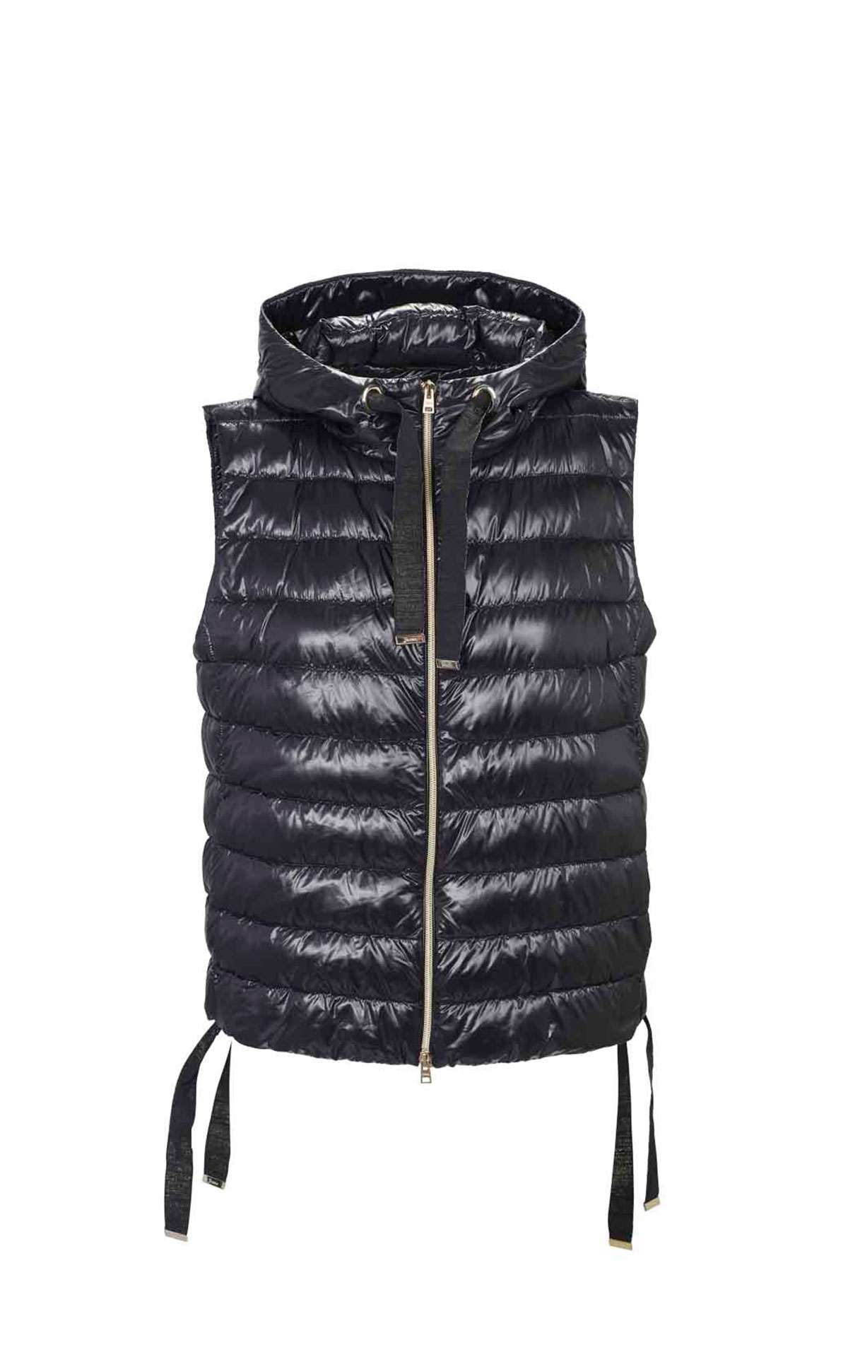 Black padded vest Herno