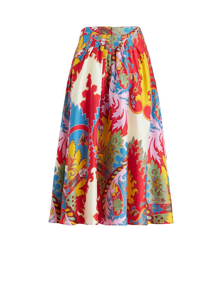 Falda estampada etro outlet madrid las rozas village