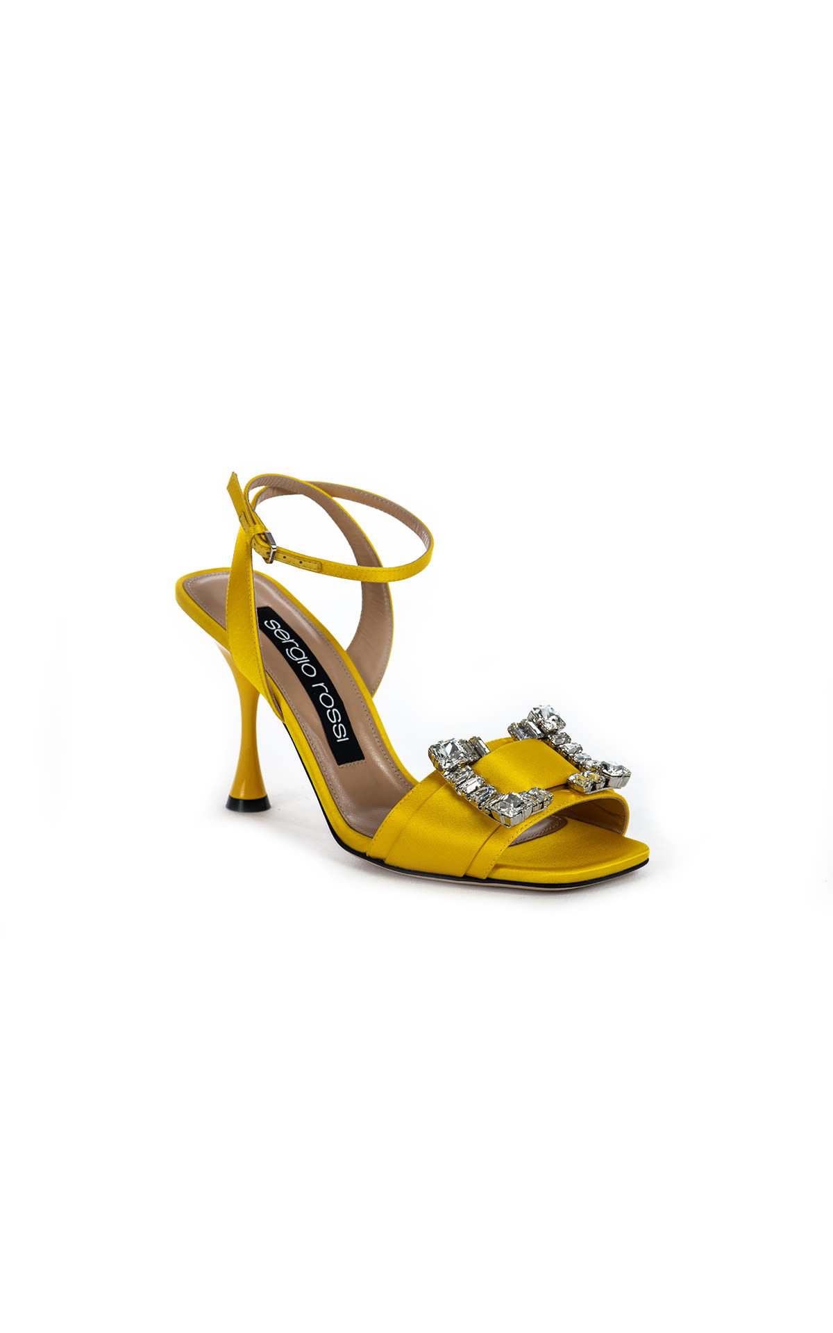 Sergio Rossi Sandals with crystal buckle