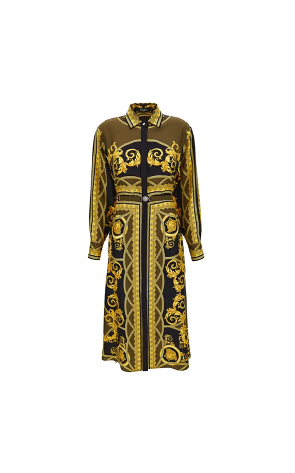 Versace Robe longue Coupe des Dieux La Vallée Village