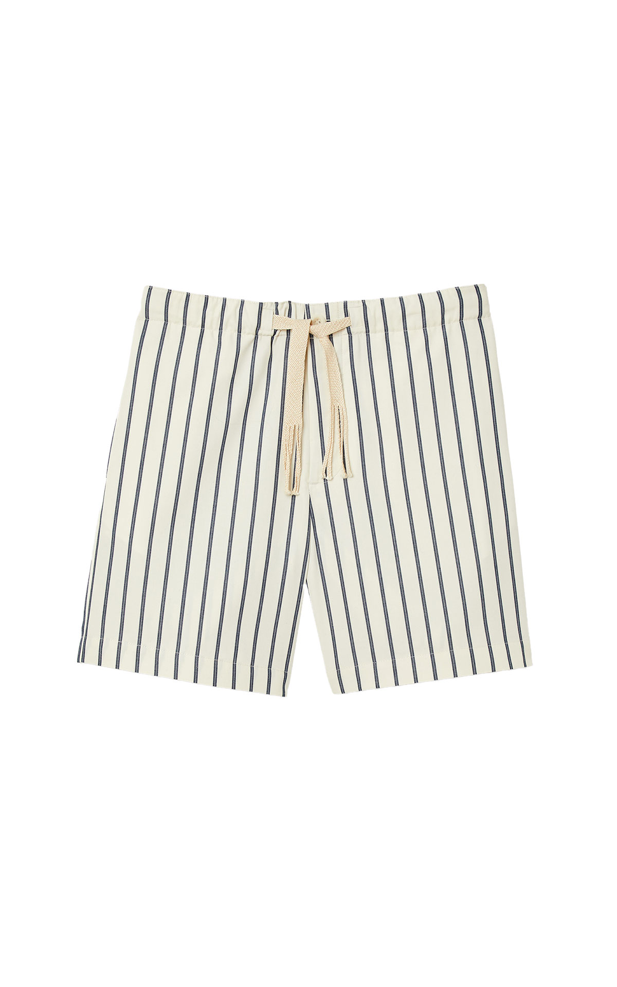 Pantalones blancos estampado rayas sandro outlet madrid las rozas village