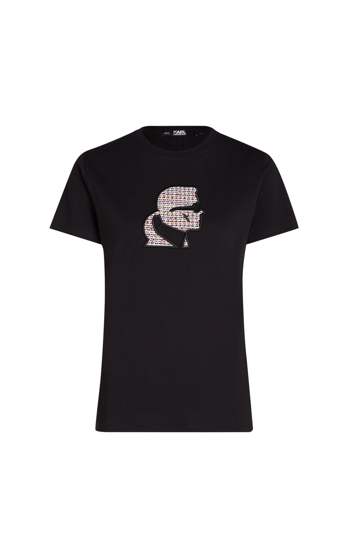 KARL LAGERFELD Karl boucle multi t-shirt from Bicester Village