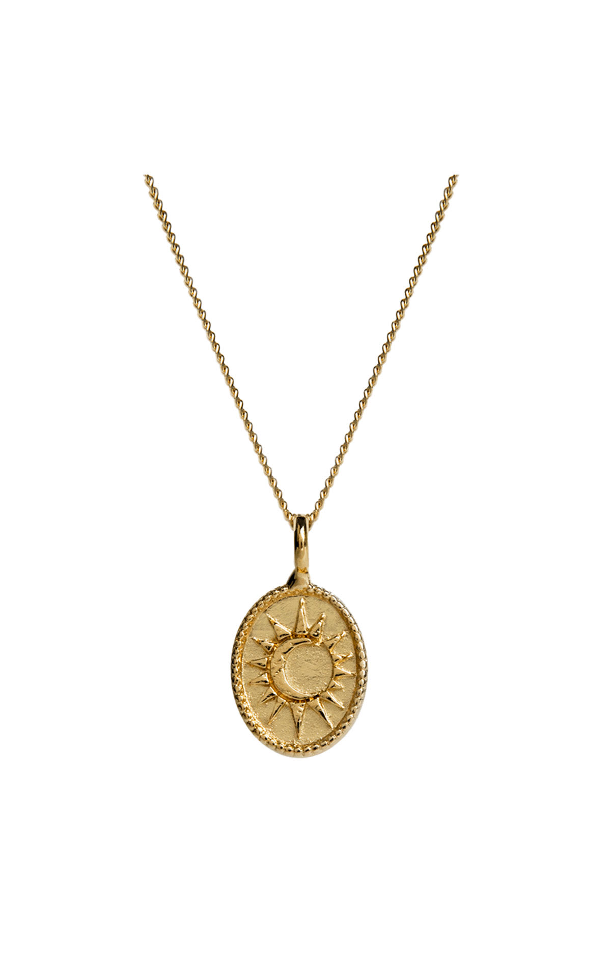 Colgante oro y luna de oro twojeys outlet barcleona la roca village