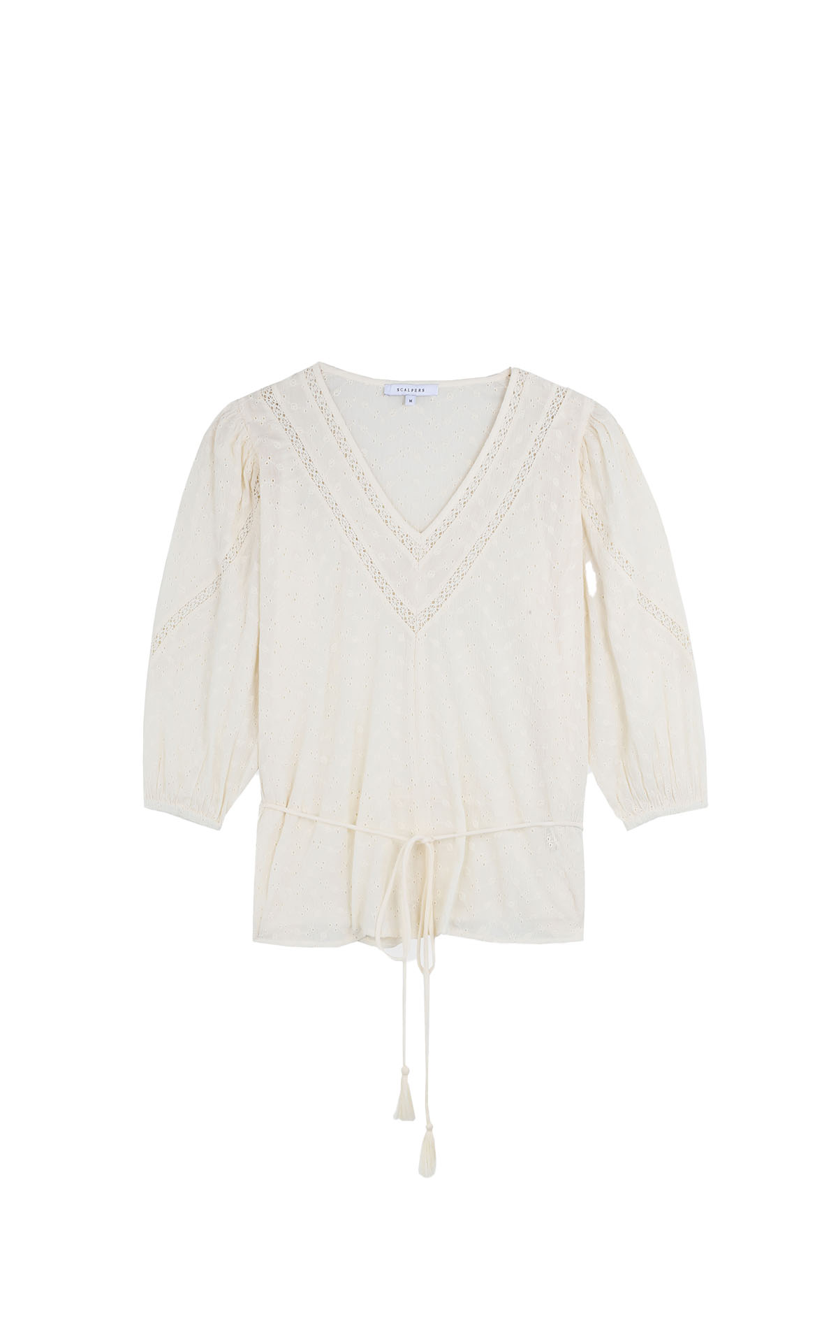 A white blouse Scalpers Woman