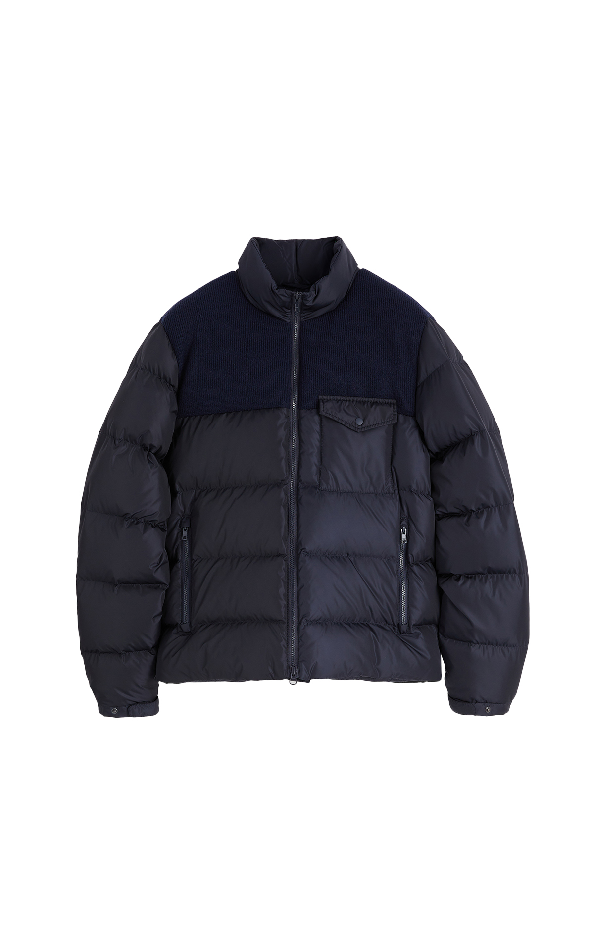 Aspesi Men's blue down jacket