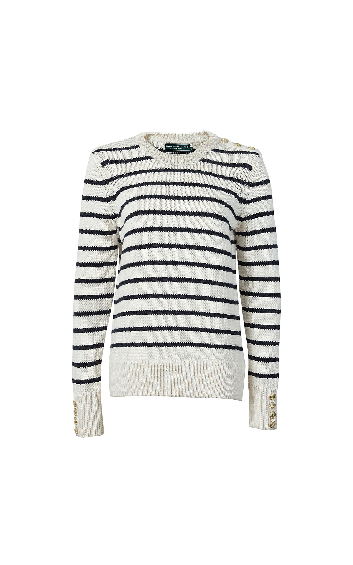 Holland Cooper Henley striped crew from Bicester Village