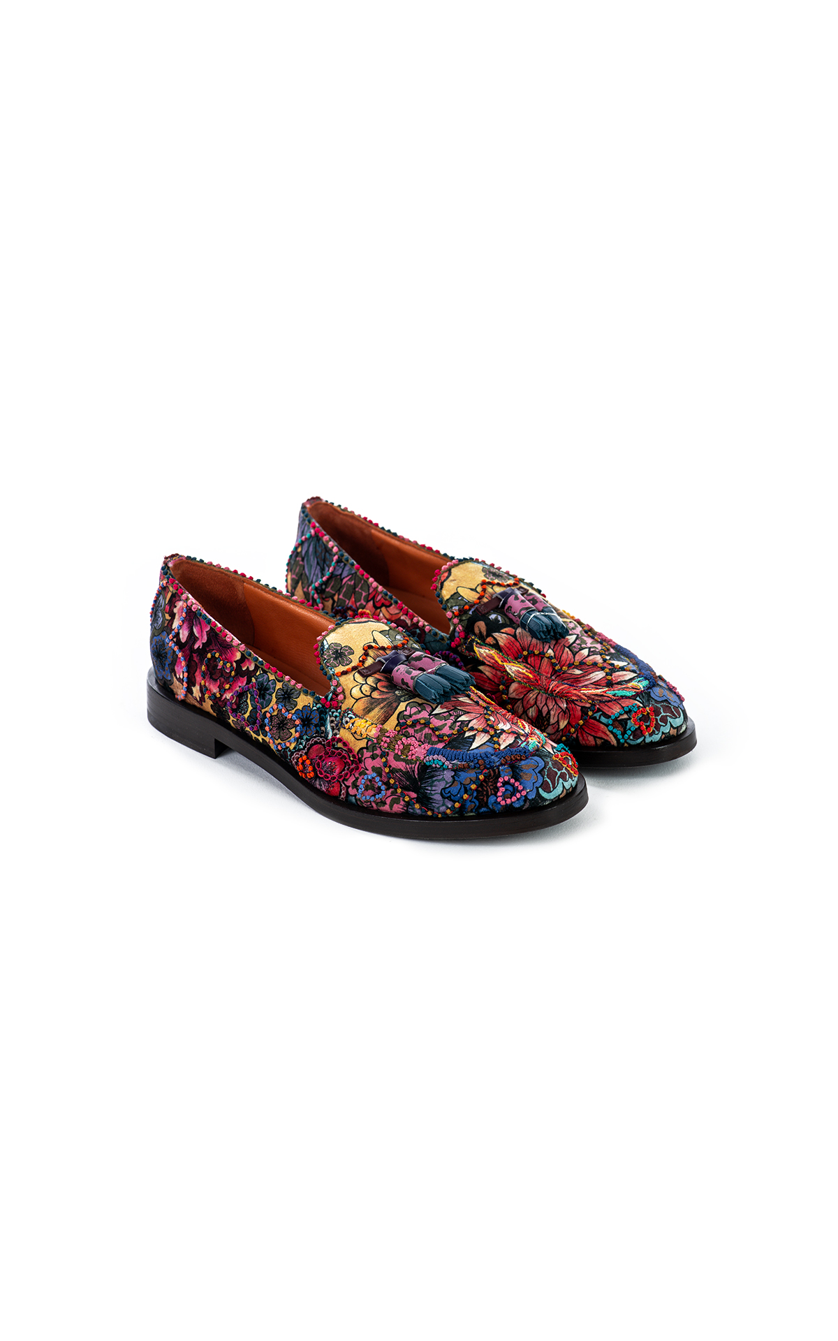 Fratelli Rossetti multicoloured moccasins
