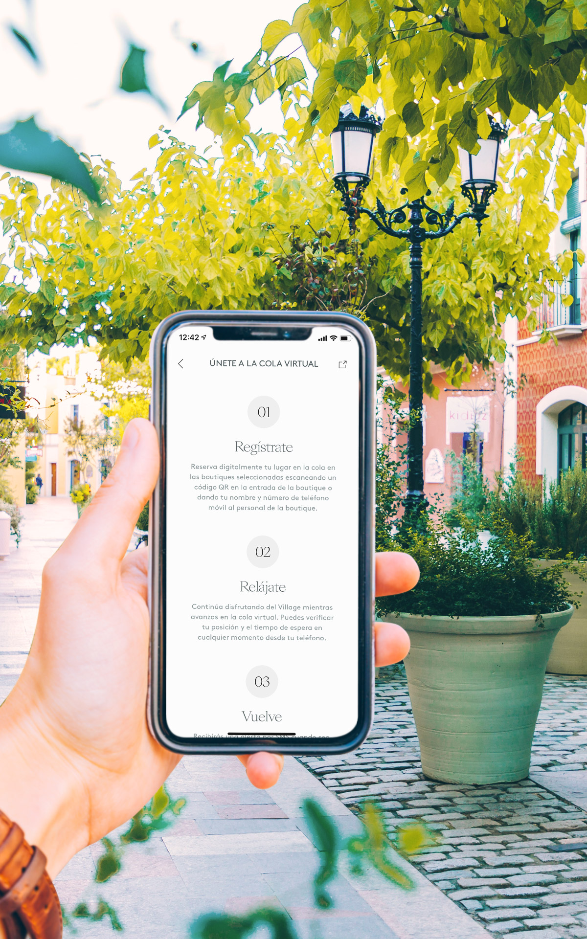 Gestión de Colas Virtuales • La Roca Village