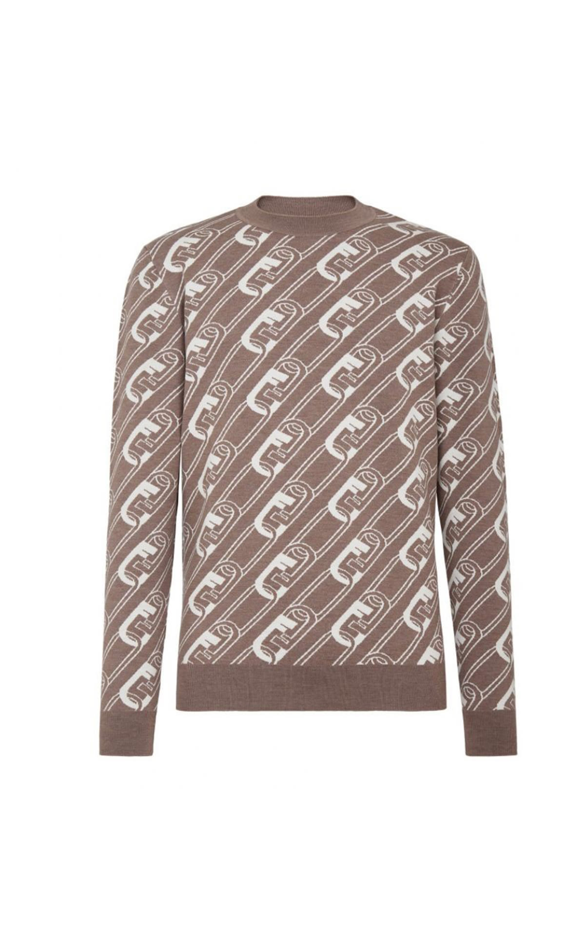 Fendi chain link sweater from Bicester Village