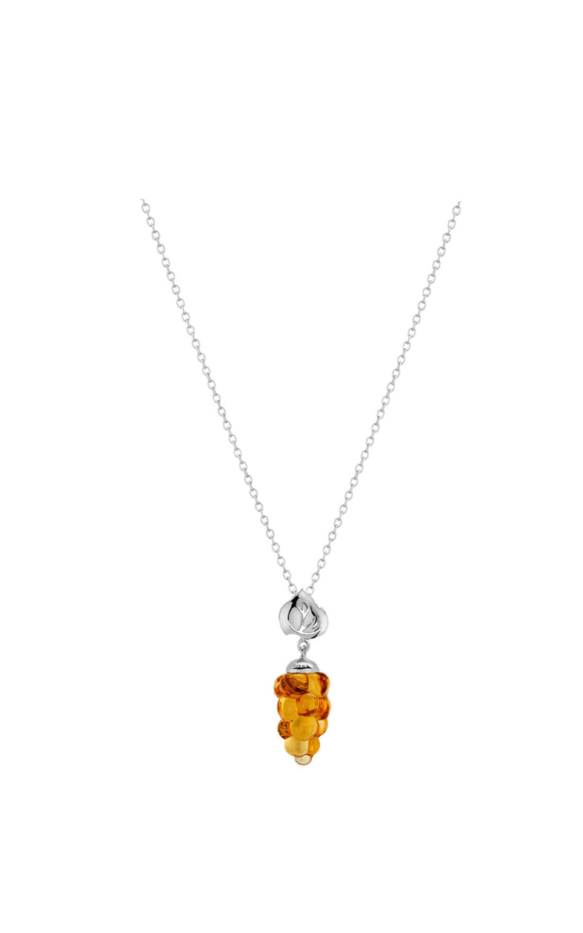Lalique  Vigne pendant Amber crystal  from Bicester Village