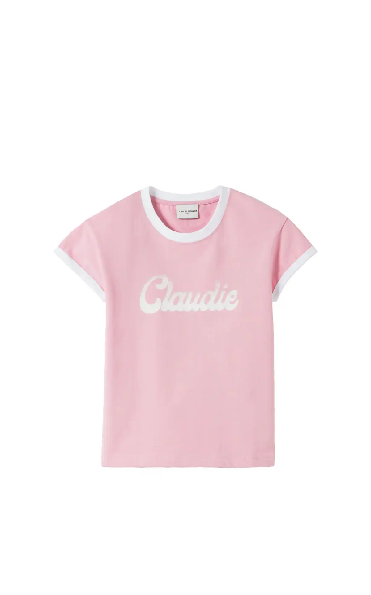 pink Claudie T-shirt Claudie Pierlot La Vallée Village