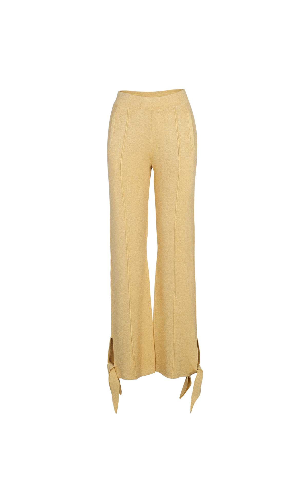 Yellow Wide Leg Pants Zadig and Voltaire