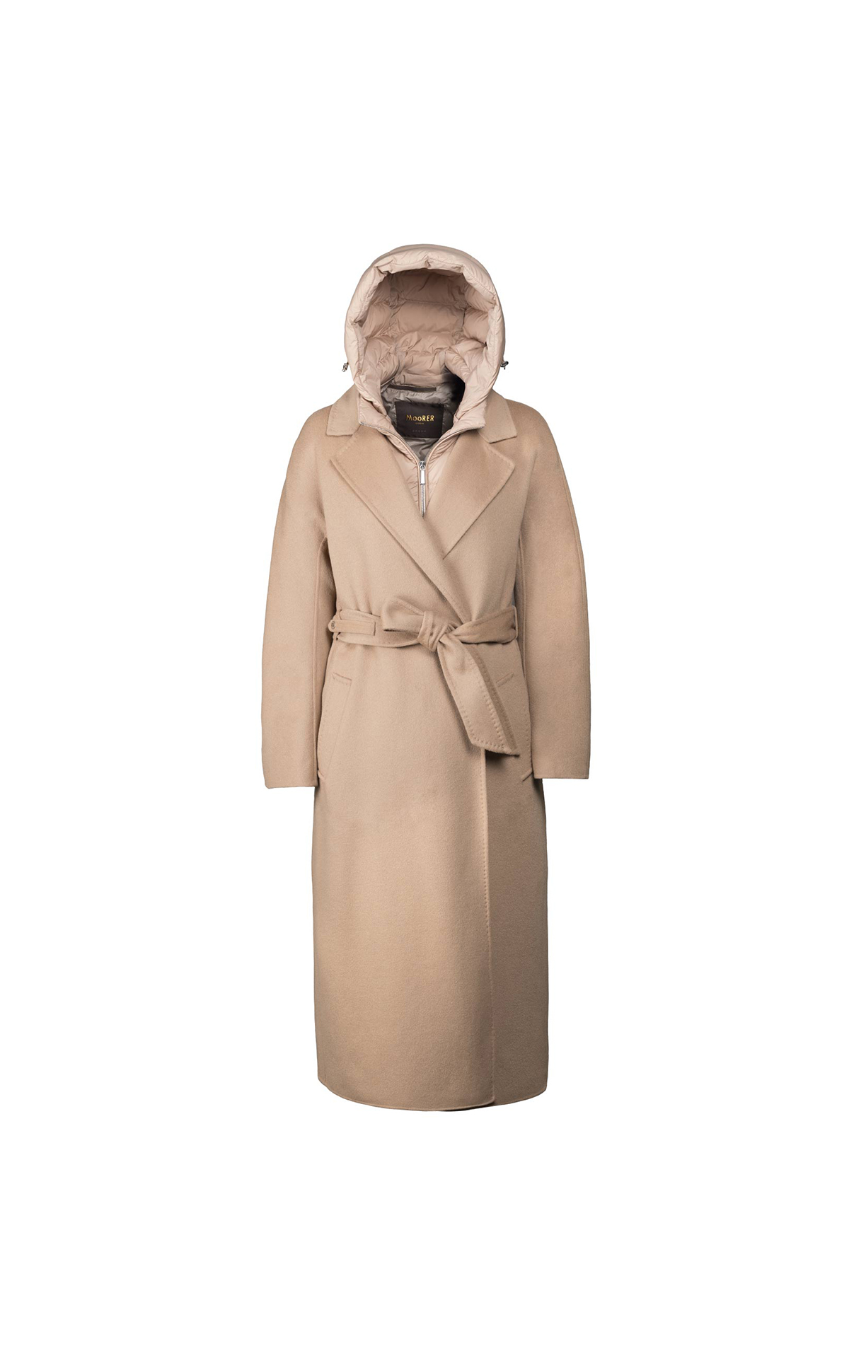       MOORER women's beige coat