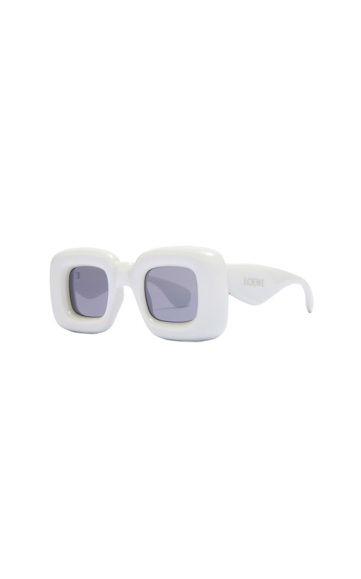Loewe Inflated rectangular grey sunglasses from Bicester Village