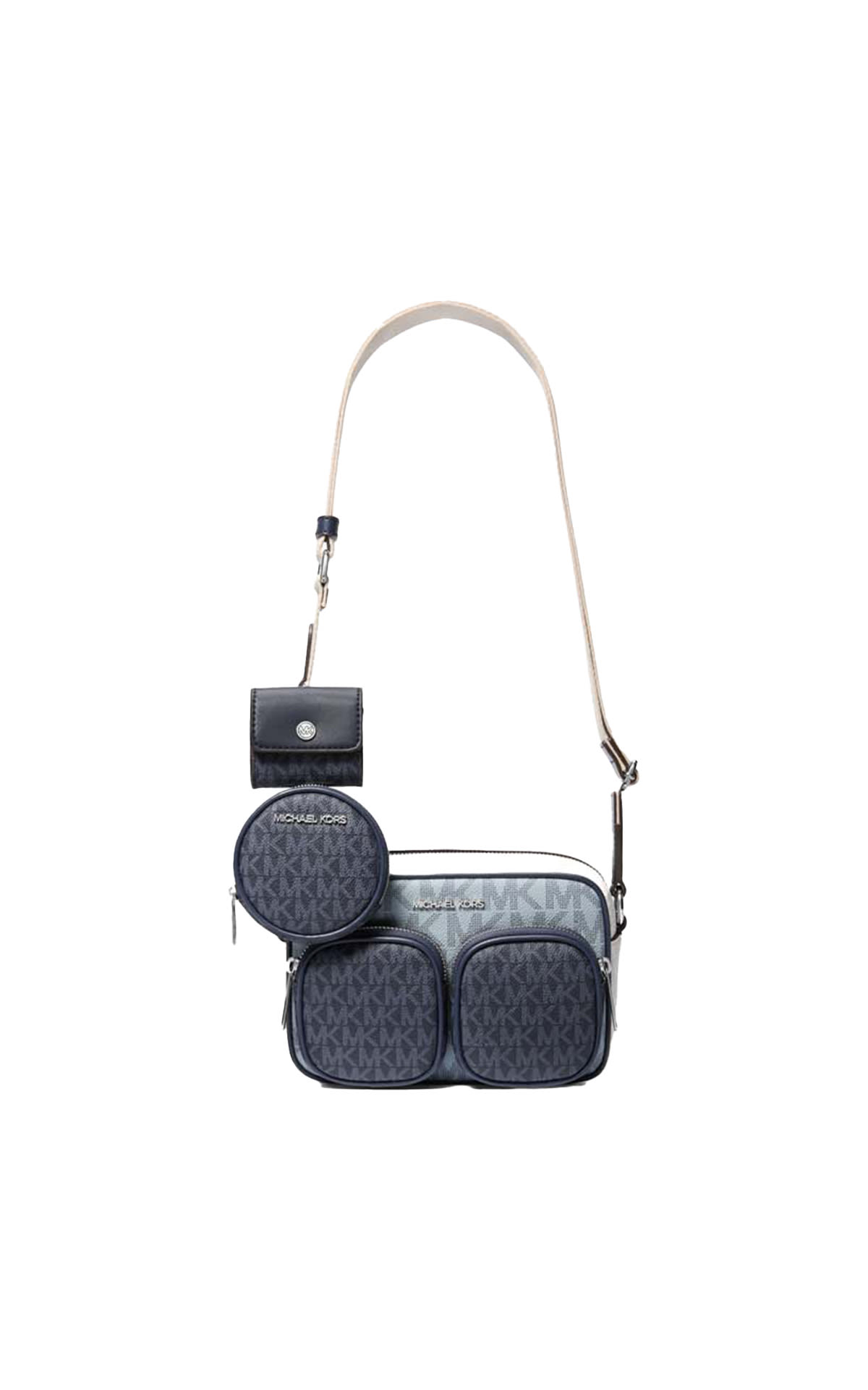 Small handbag with signature print michael kors outlet barcelona la roca village