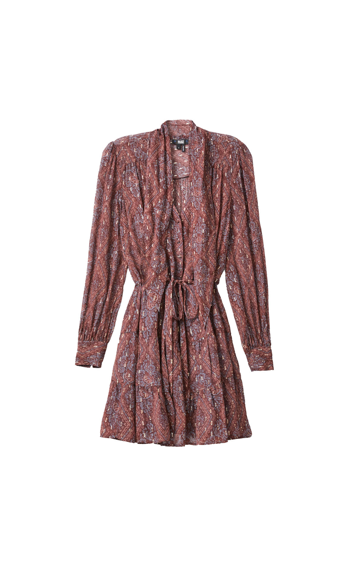 Paige Cleobelle Dress Iced Slate Multi from Bicester Village