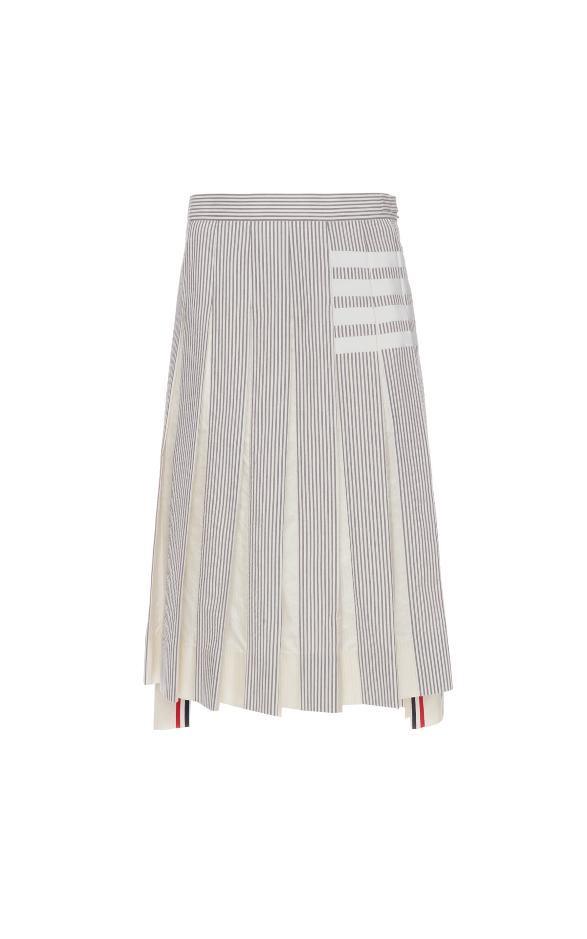 Them Browne Below the knee dropped back pleated skirt from Bicester Village