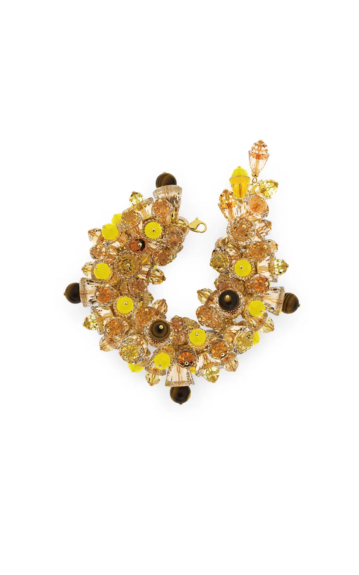 Bracelet with textures Swarovski outlelt madrid las rozas village