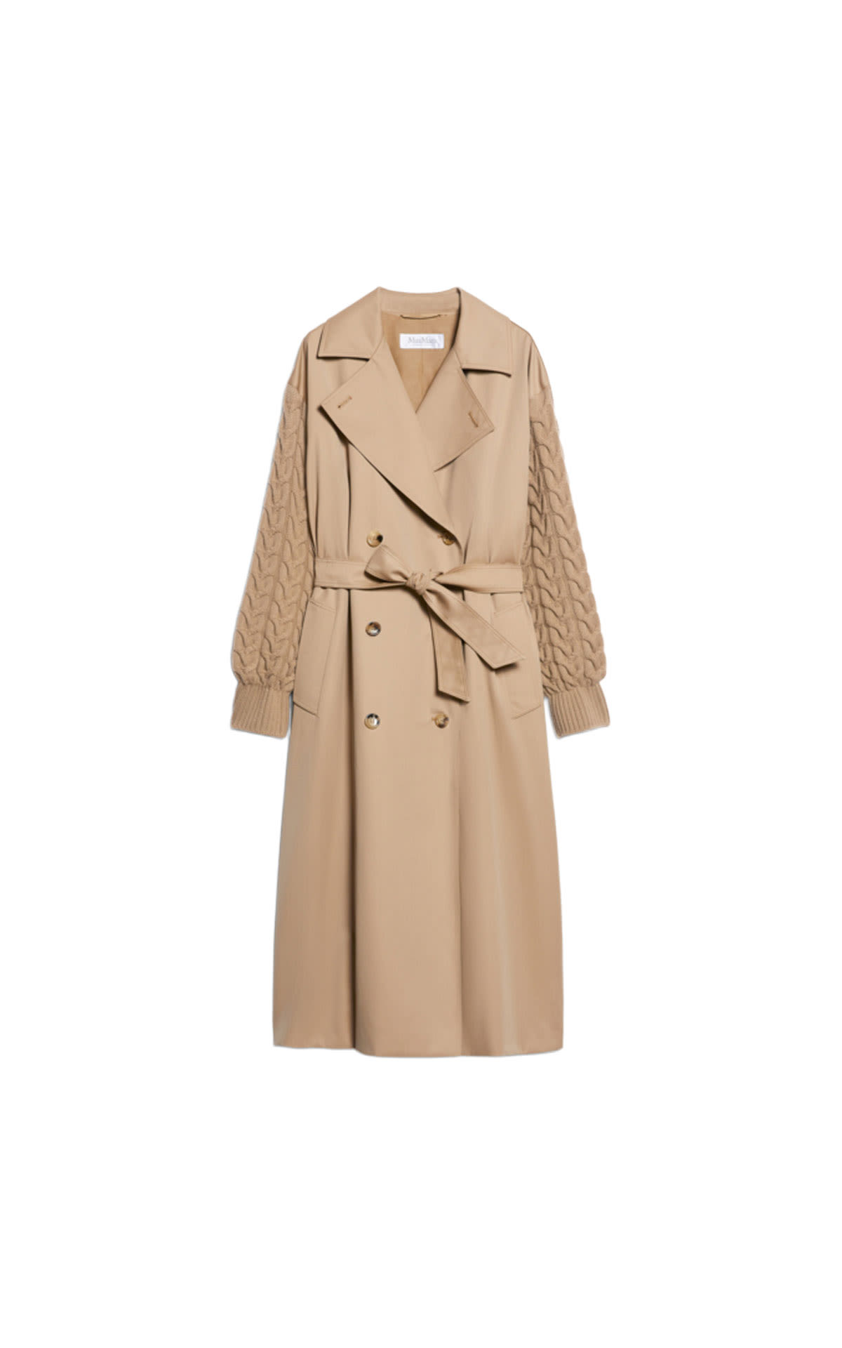 MaxMara Water repellent gabardine trench coat from Bicester Village