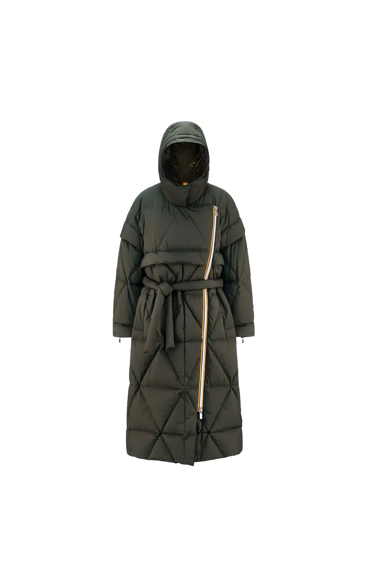 K-Way Doudoune oversize déperlante kaki - Milan Fashion Week La Vallée Village