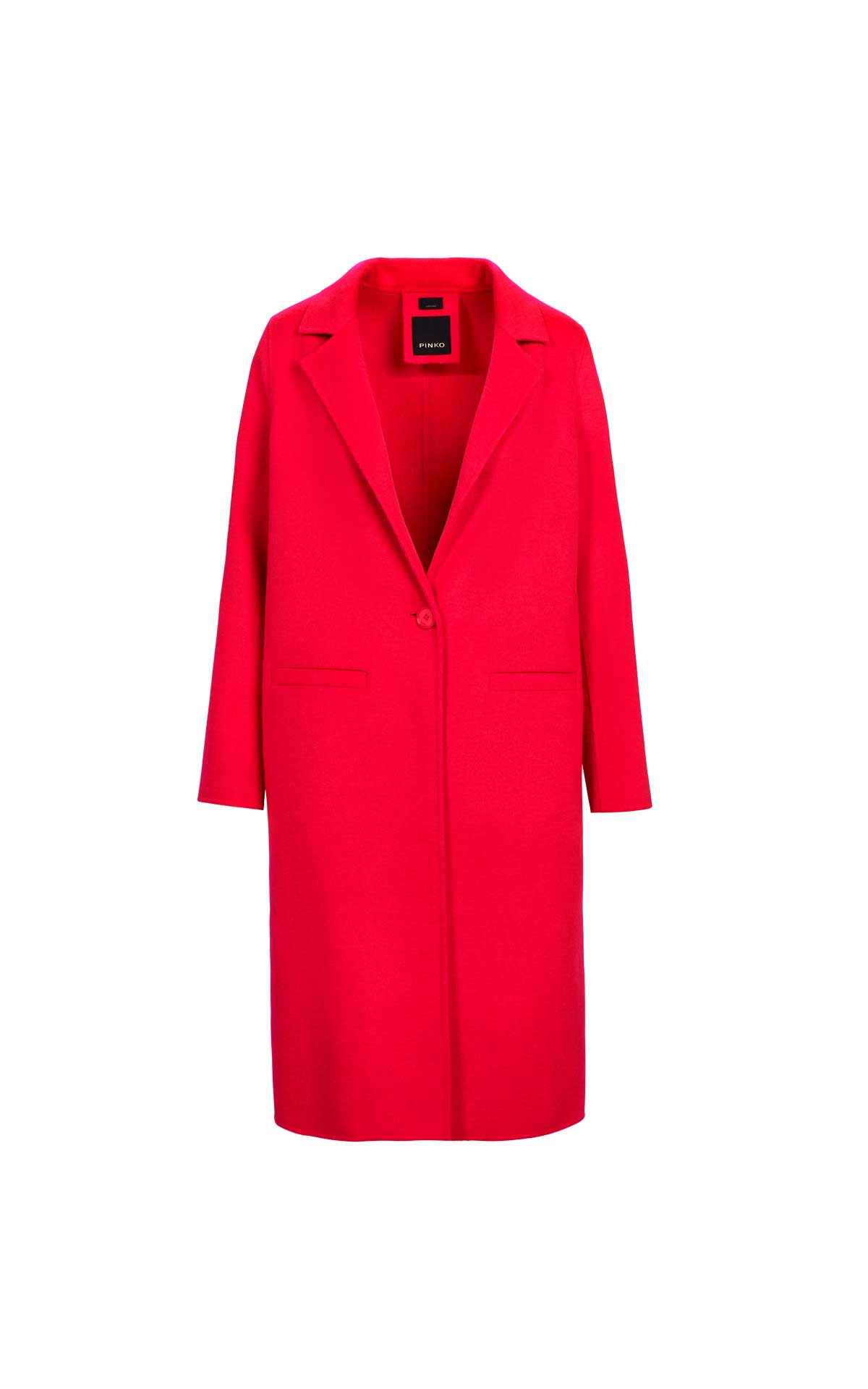 Abrigo rojo Pinko