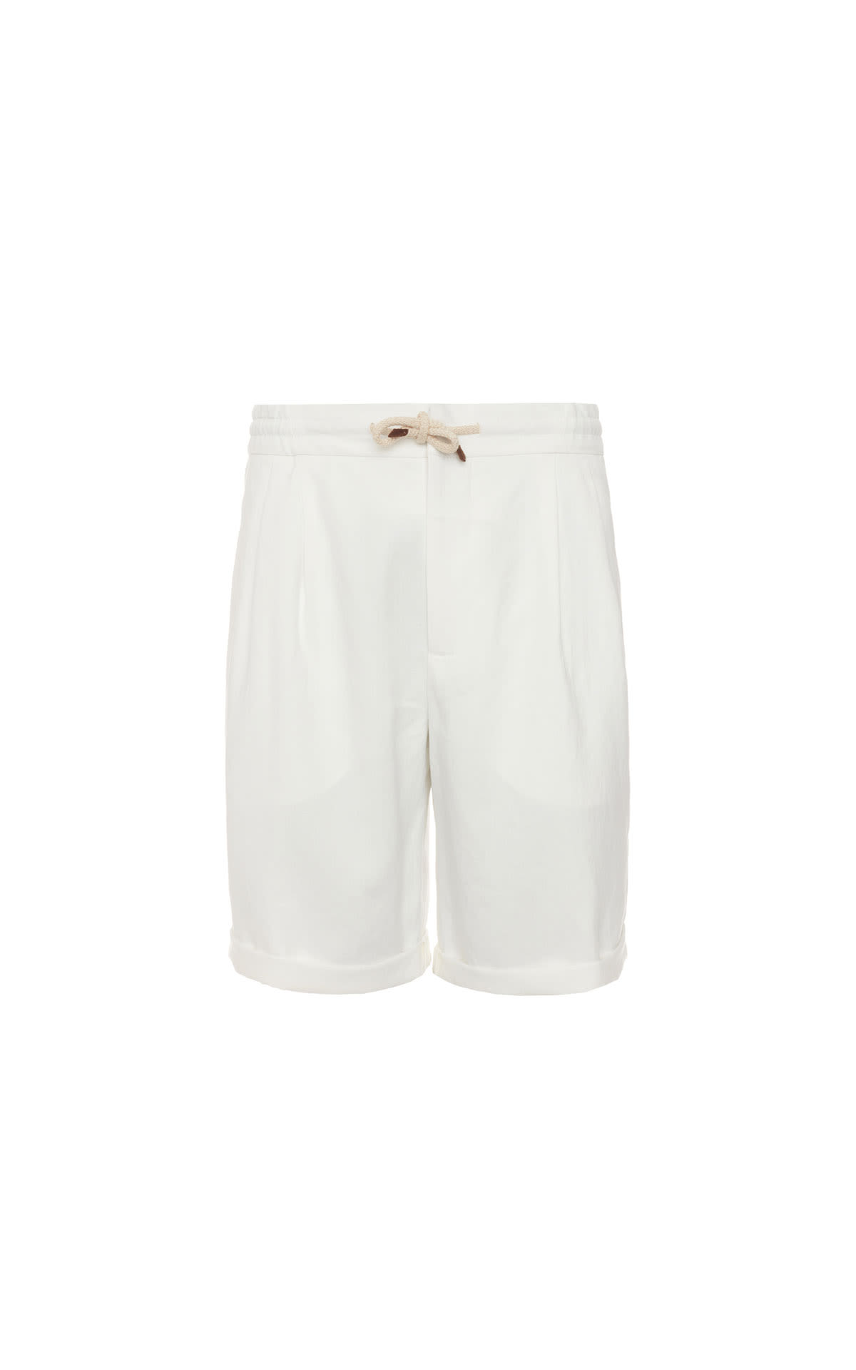 Brunello Cucinelli Linen drawstring shorts from Bicester Village