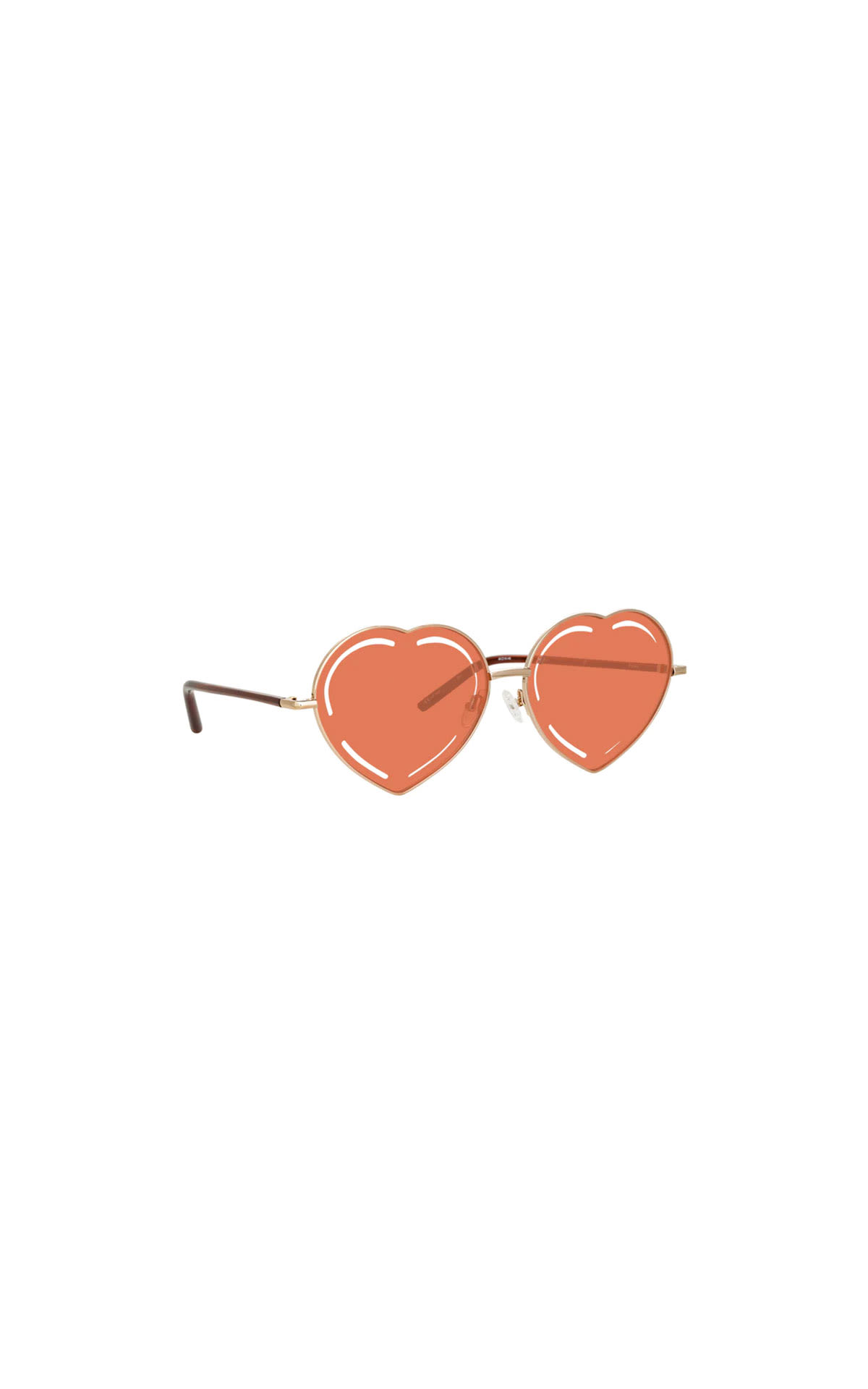 Linda Farrow Heart-shaped sunglasses from Bicester Village