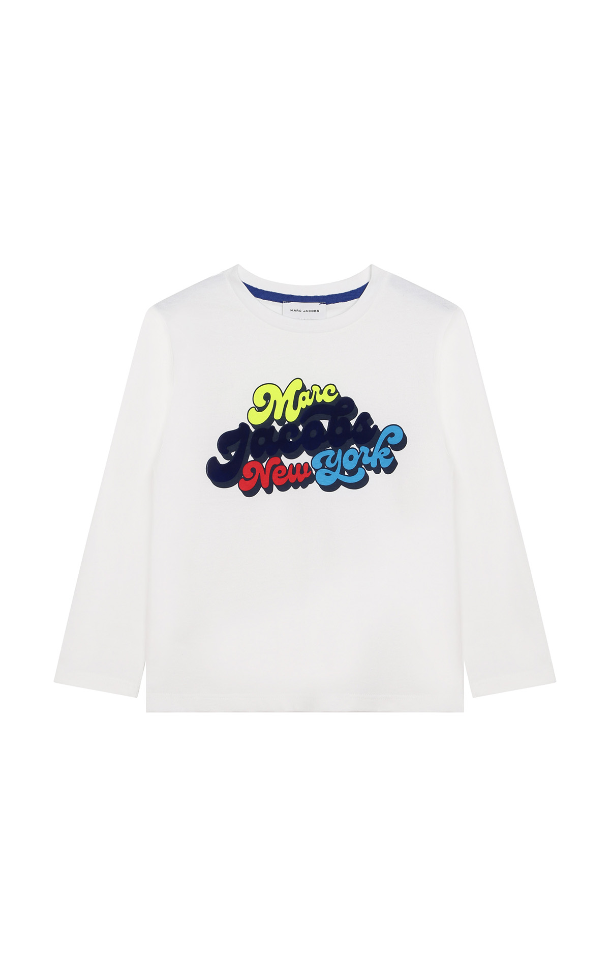 Camiseta blanca manga larga the marc jacobs outlet madrid las rozas village Kids around