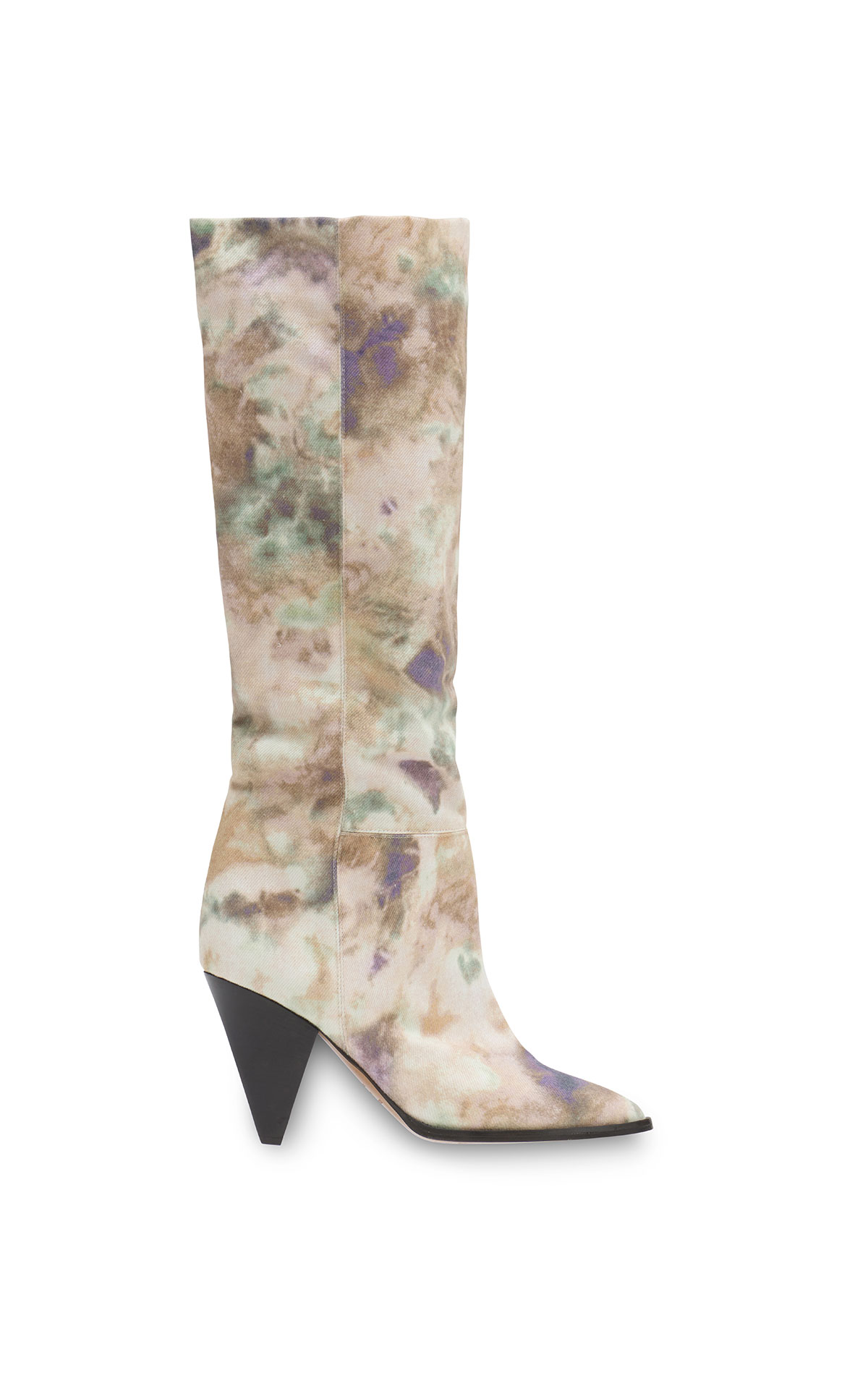 Printed high boot with stiletto heel Isabel Marant outlet madrid las rozas village