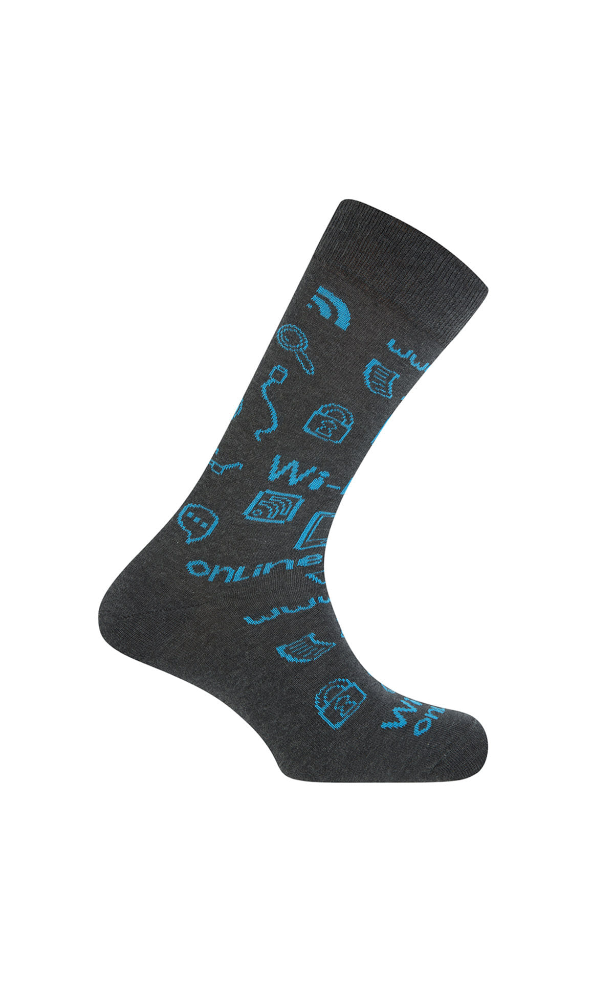 gray tech socks
