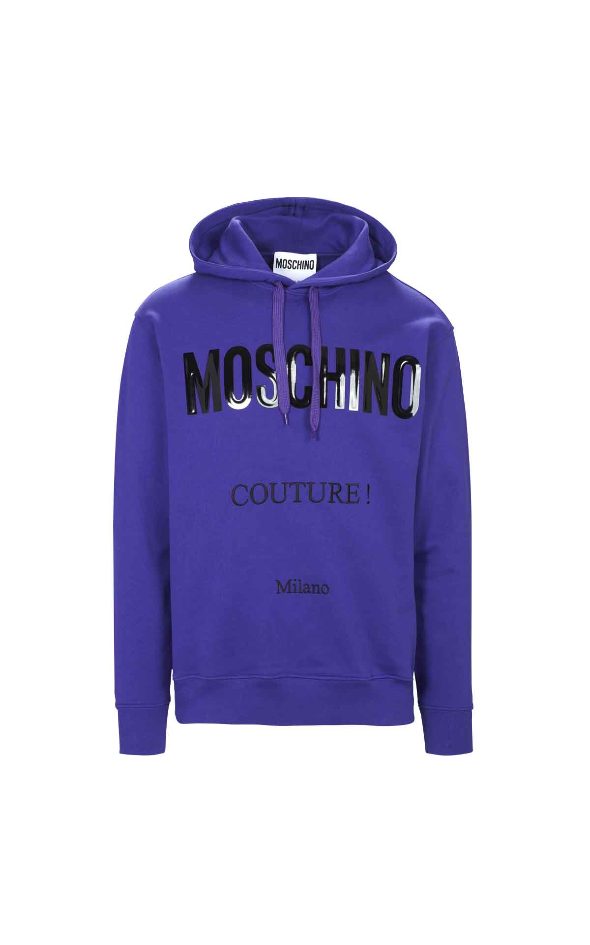 Couture lilac sweatshirt Moschino