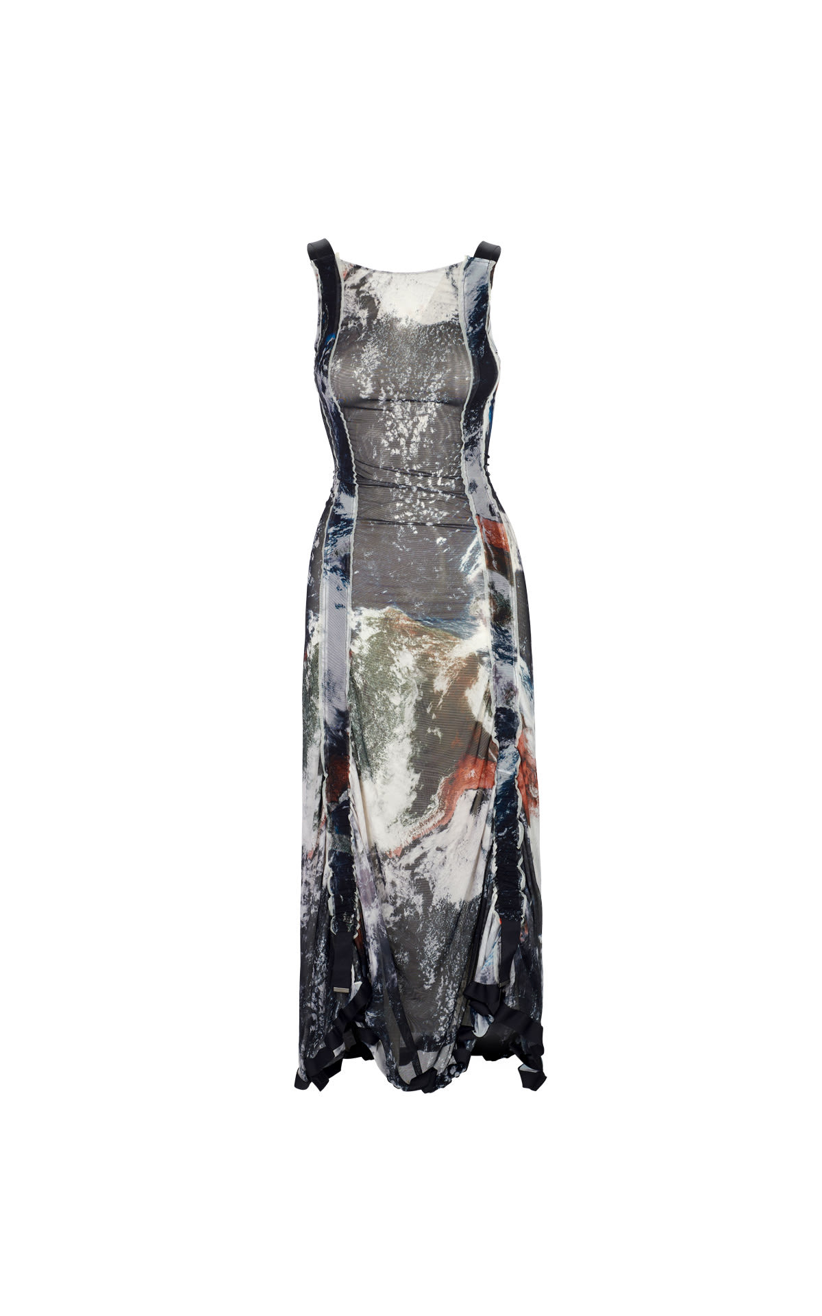 Printed strap dress diesel outlet barcelona la roca village