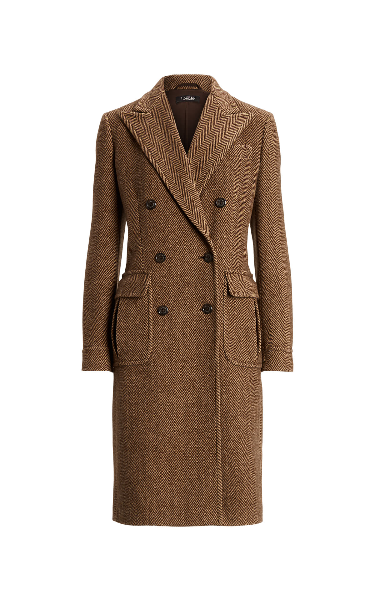 Polo Ralph Lauren Tweed DB coat from Bicester Village