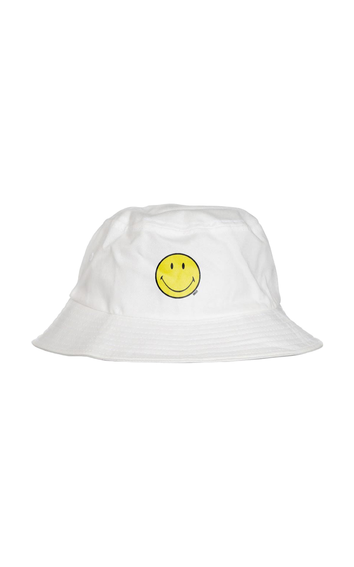 The Smiley Company white bucket hat La Vallée Village