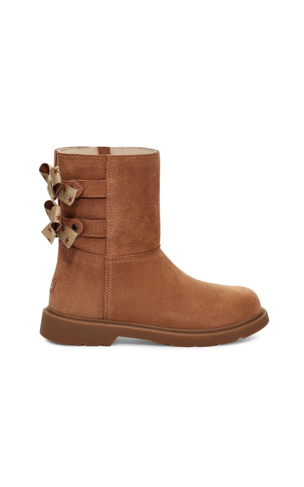 UGG Brown boot with back lace detail