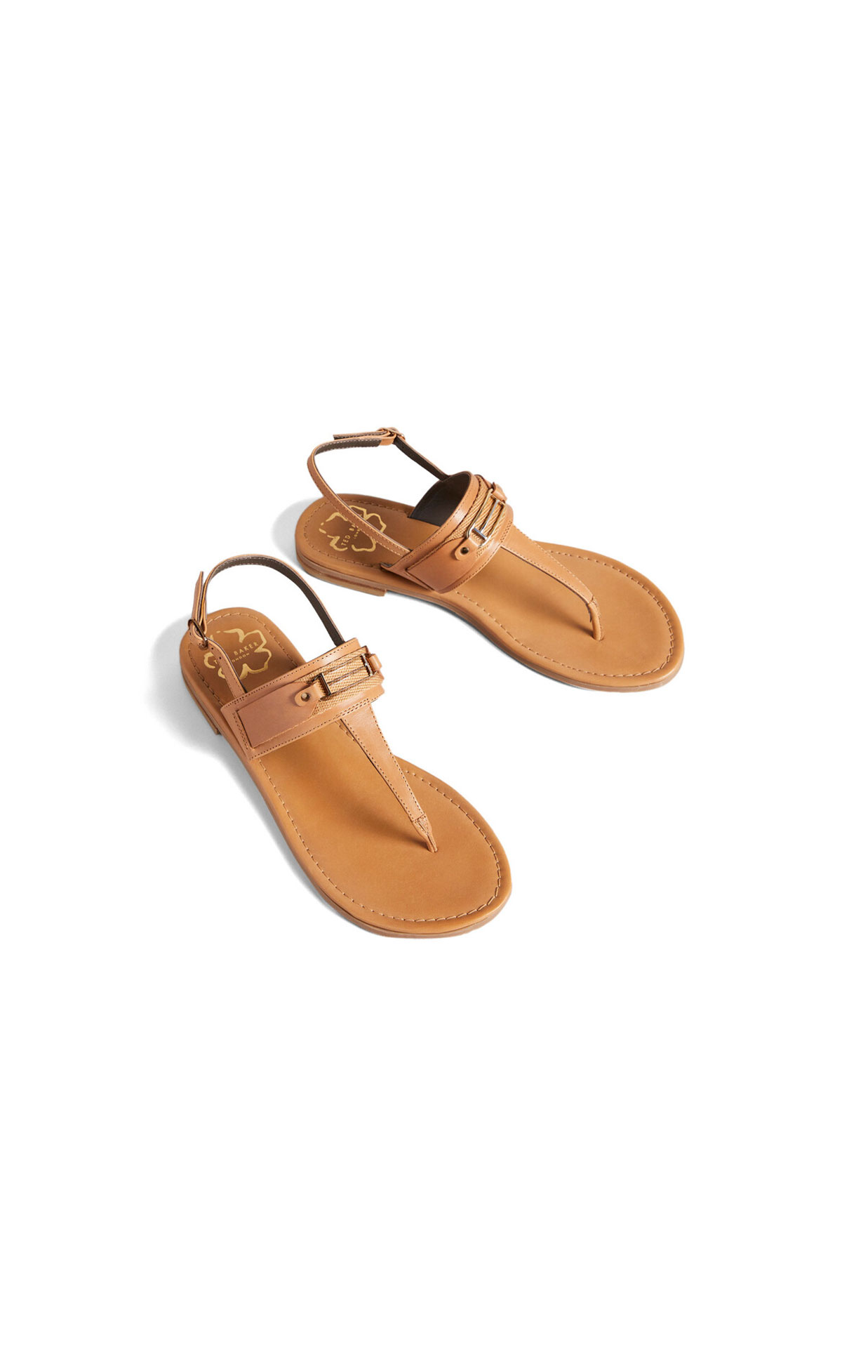 Ted Baker Leather toe post flat sandal from Bicester Village