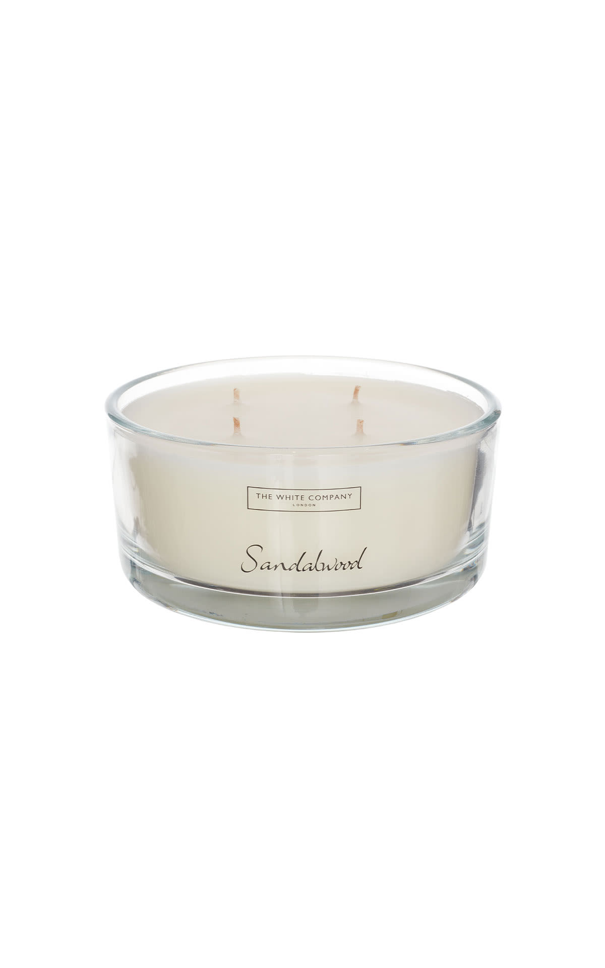 The White Company Sandlewood candle from Bicester Village