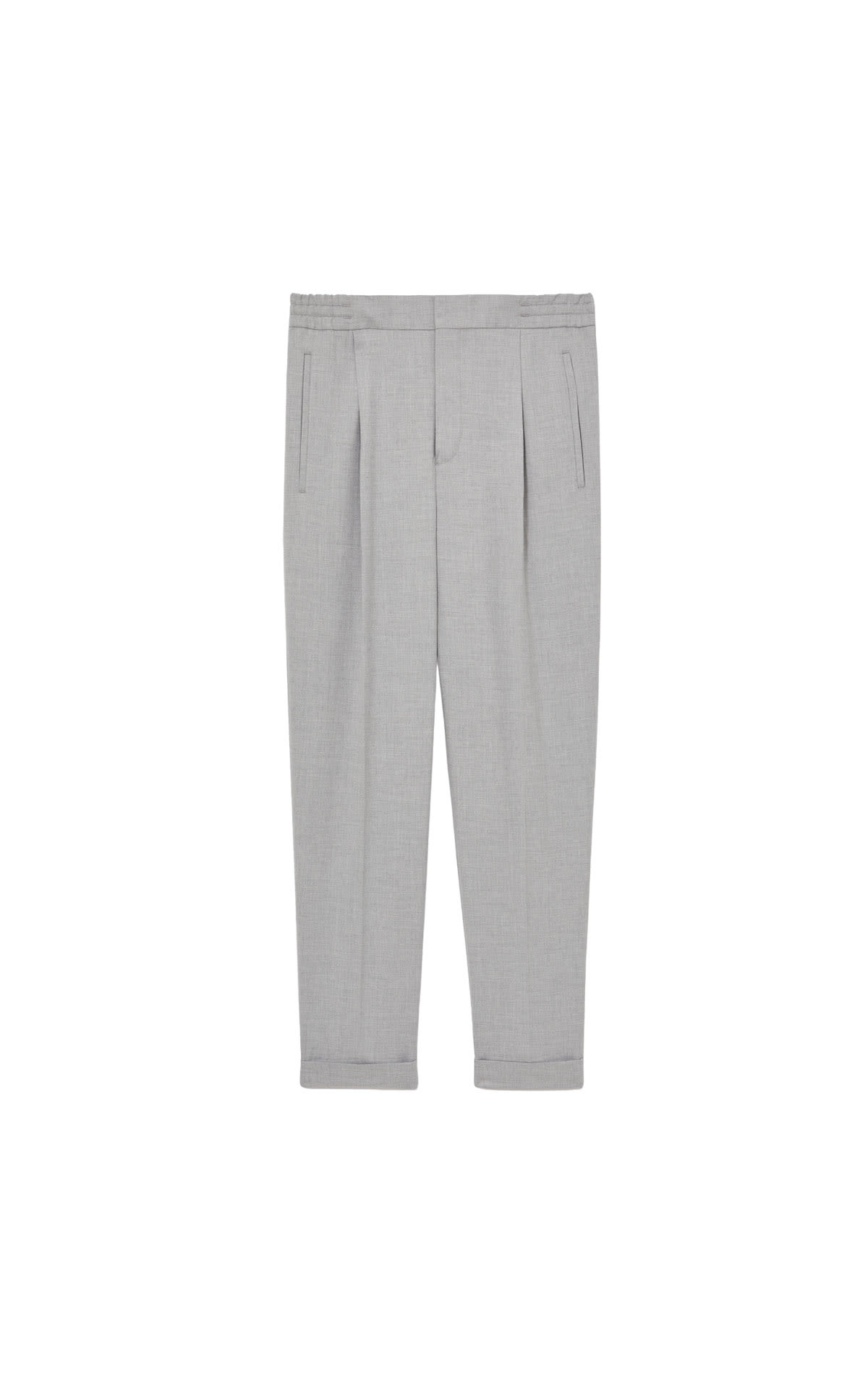 Reiss  Oe Brighton Drawstring Taper Trouser Grey from Bicester Village