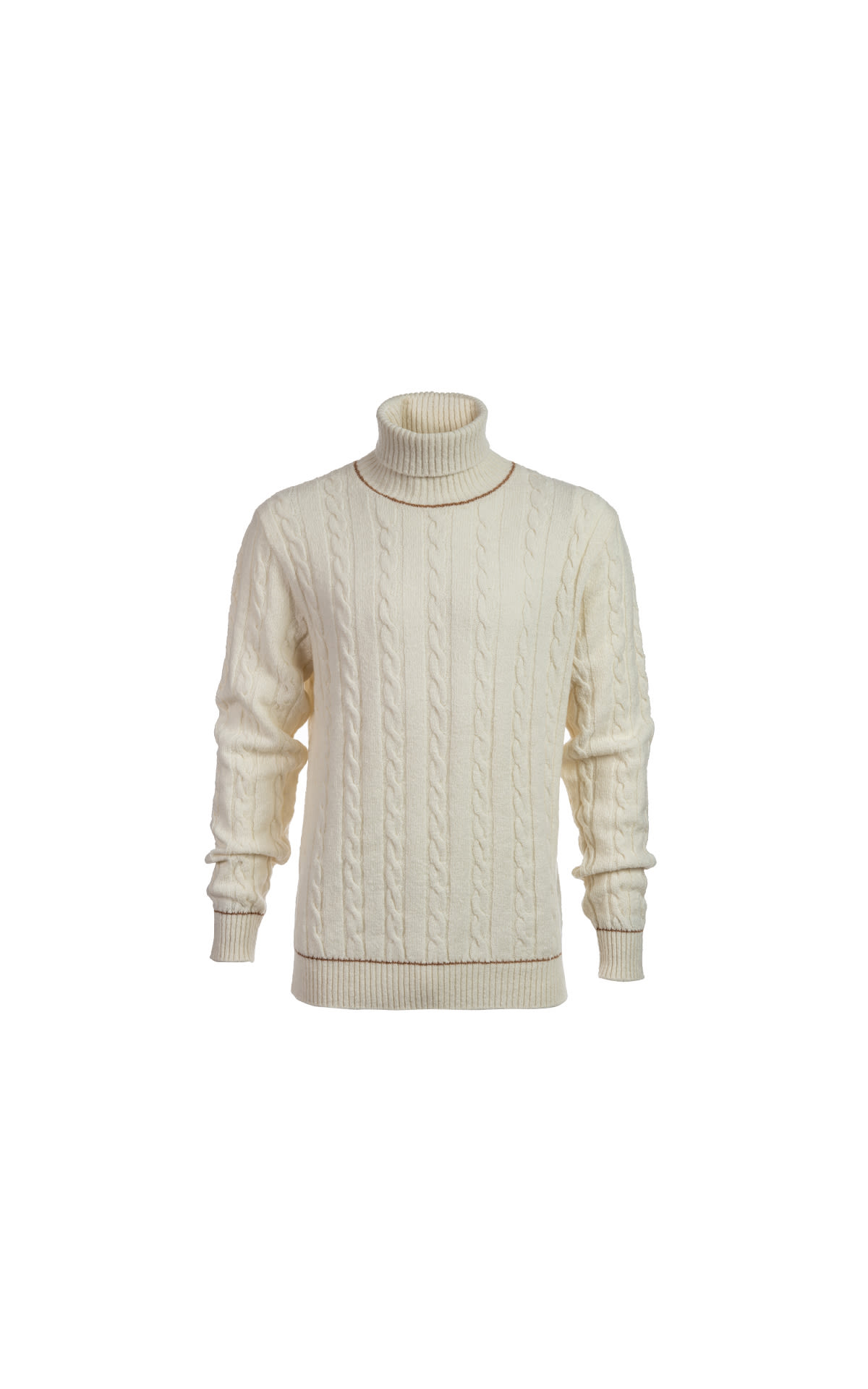 Cashmere wool turtleneck sweater