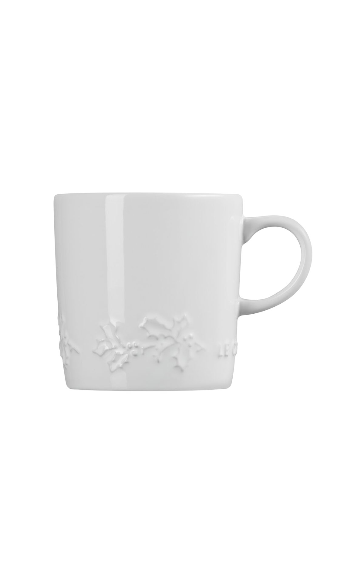 Le Creuset Holly mug 350ml white  from Bicester Village