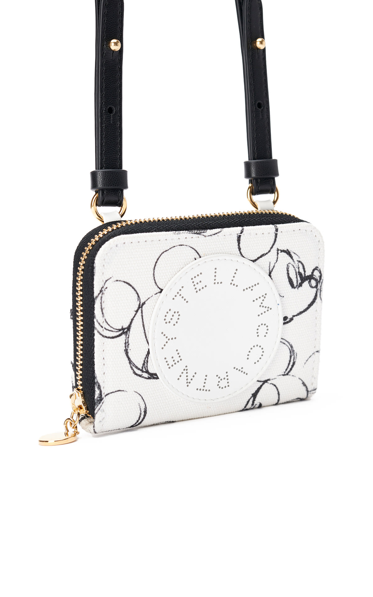 Stella McCartney Crossbody card holder with print for Disney Fantasia of Mickey Mouse