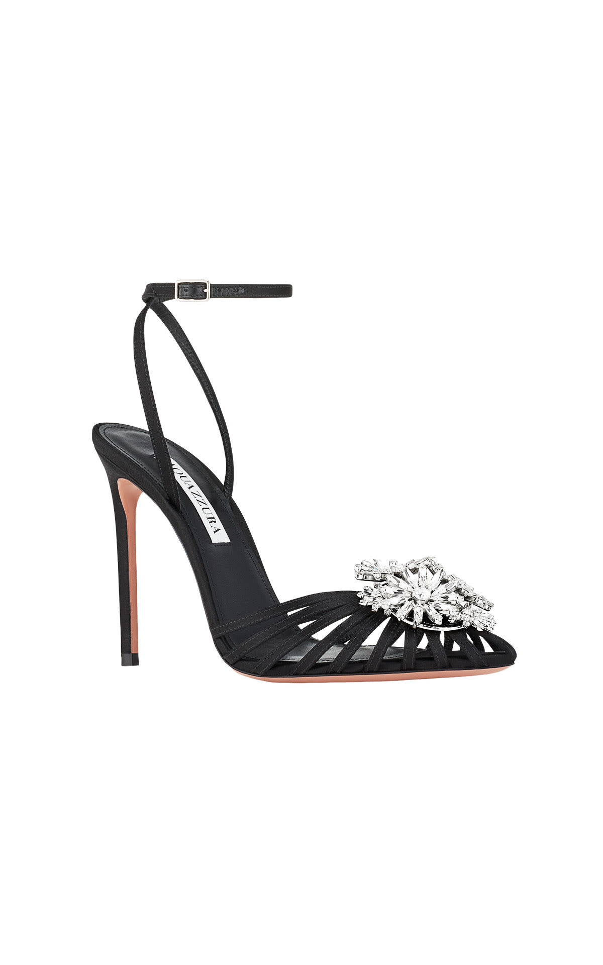 Aquazzura Crystal Margarita pump 105 from Bicester Village