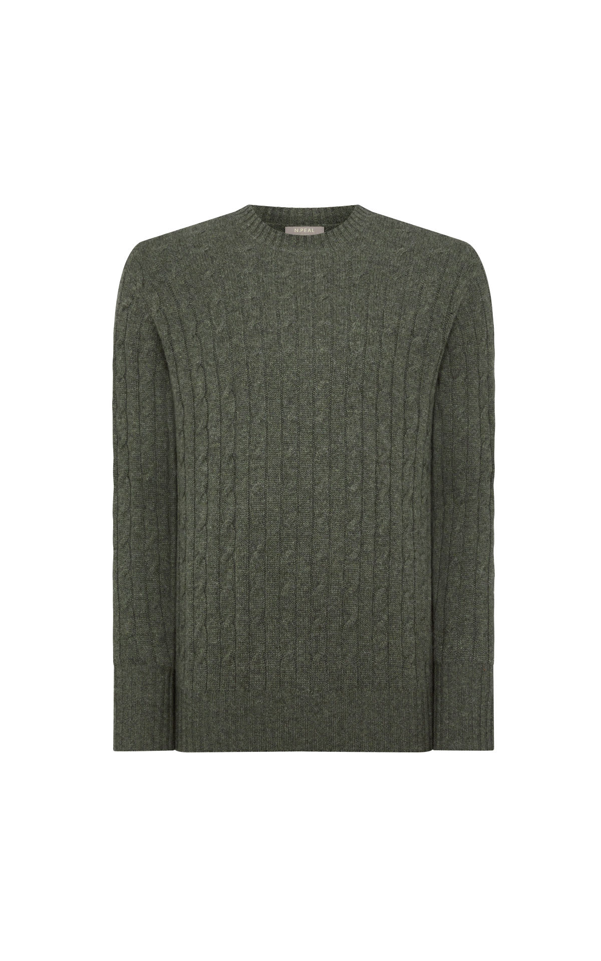 N Peal Thames cable round neck from Bicester Village