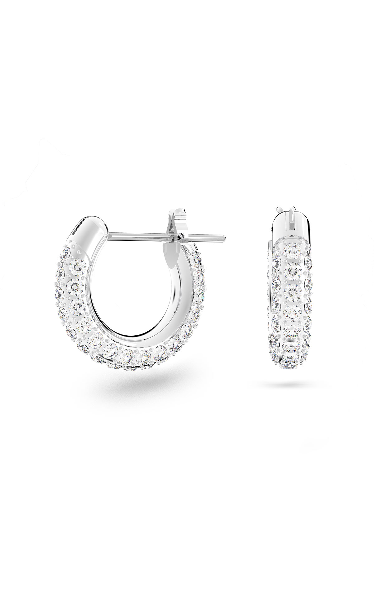 Hoop earrings with diamonds swarovski outlet madrid las rozas village