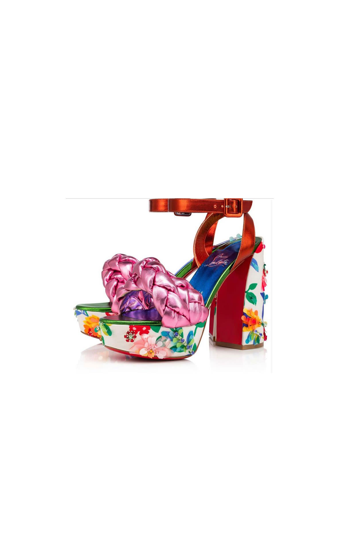 Christian Louboutin Modiva brio bloomy 130mm sandals from Bicester Village