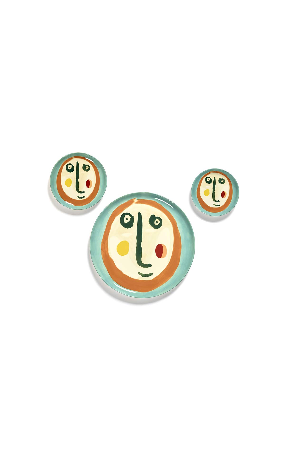 Ottolenghi Plate azure - face from Bicester Village