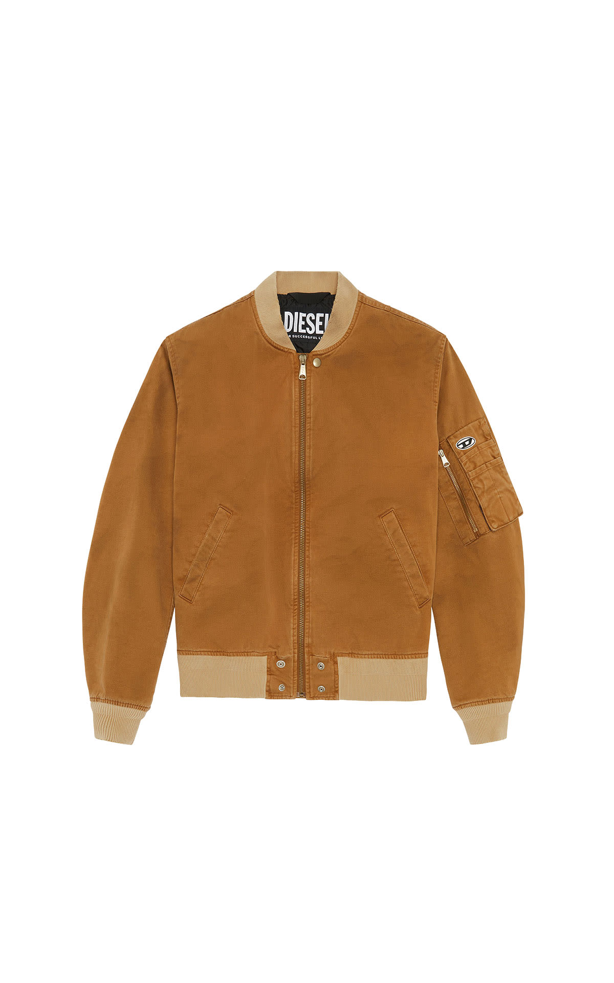 Chaqueta bómber camel Diesel