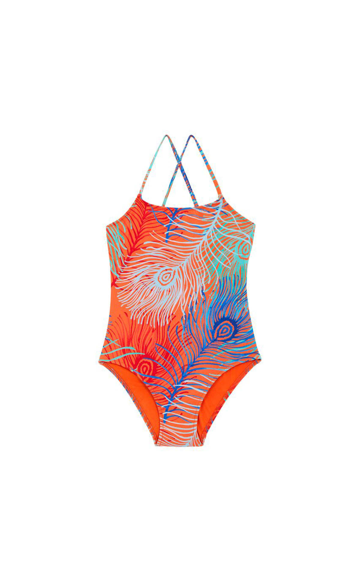 Vilebrequin Baby girl patterned one piece swimsuit 