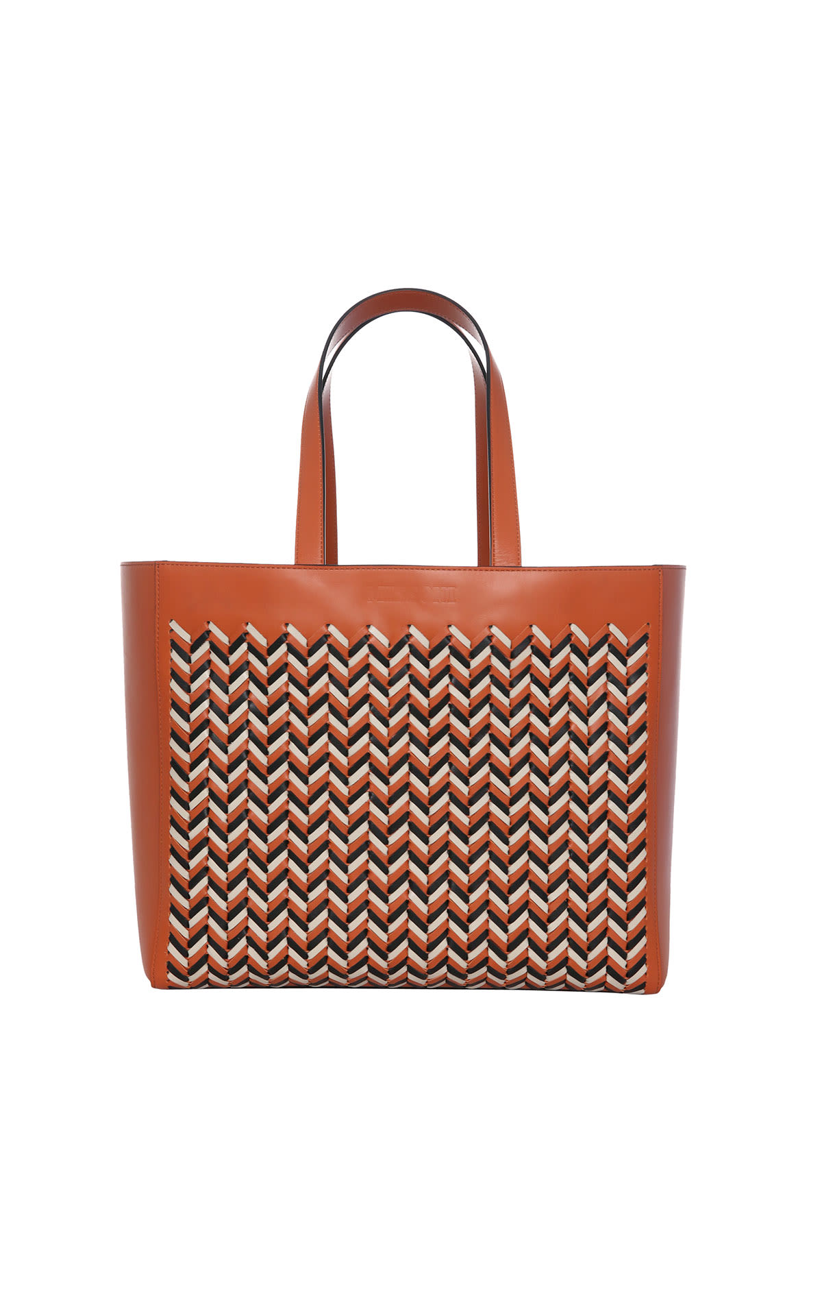 Missoni Woven leather shopping bag