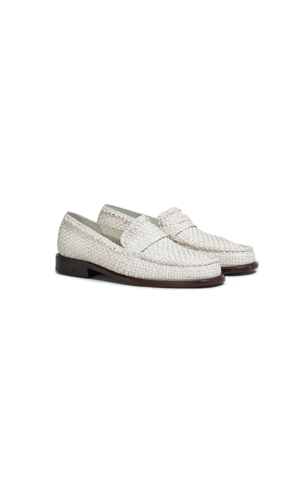 Marni white loafers